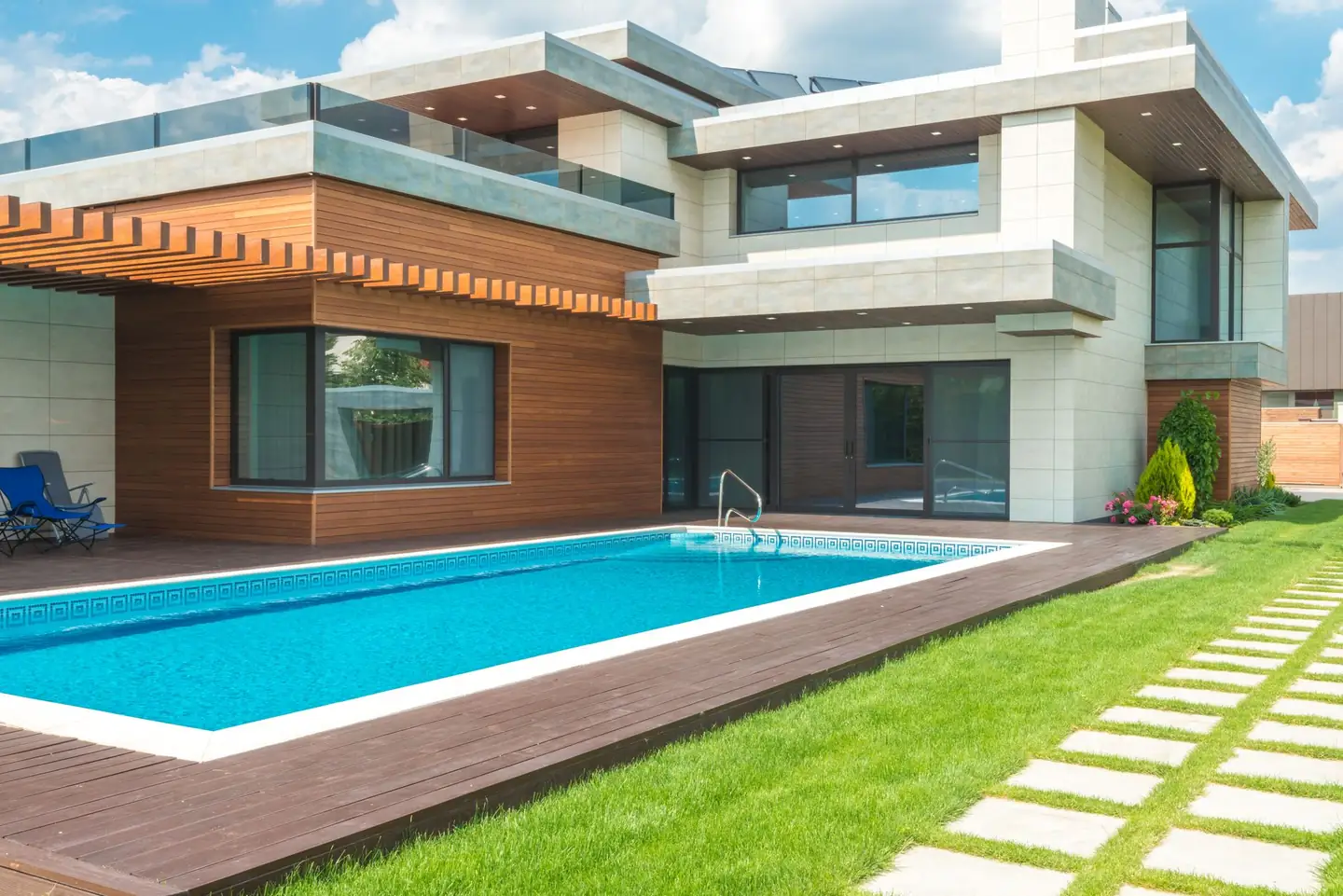 Swimming pool built in North Turramurra, NSW